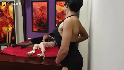 محارم پدربزرگ پشت صحنه های فیلم سکسی و مادربزرگ